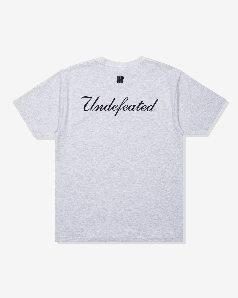 UNDEFEATED SP26 ROSE S/S TEE-GREY