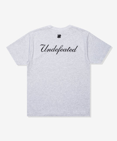 UNDEFEATED SP26 ROSE S/S TEE-GREY