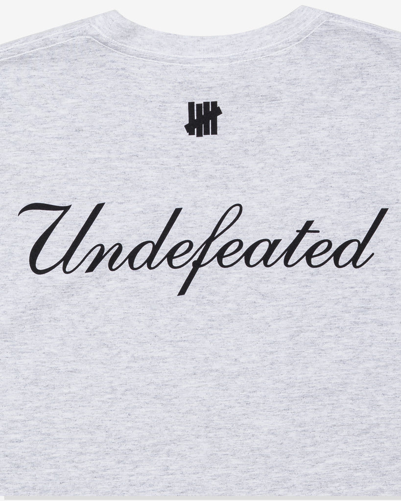 UNDEFEATED SP26 ROSE S/S TEE-GREY