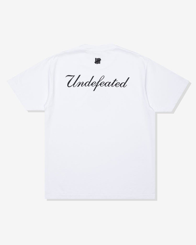 UNDEFEATED SP26 ROSE S/S TEE-WHITE