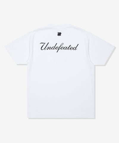 UNDEFEATED SP26 ROSE S/S TEE-WHITE