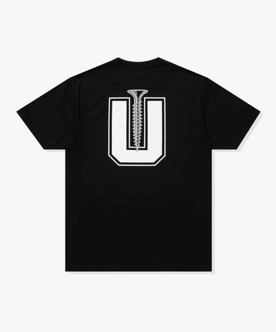UNDEFEATED SCREW U S/S TEE - BLACK