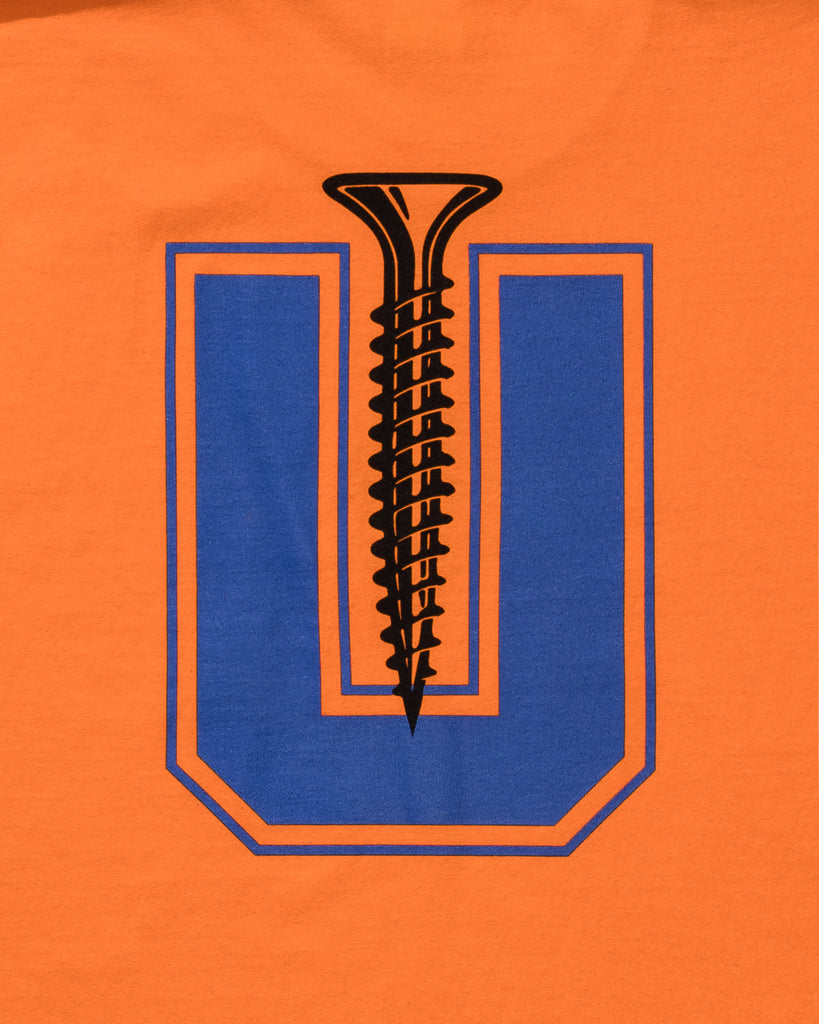 UNDEFEATED SCREW U S/S TEE - ORANGE