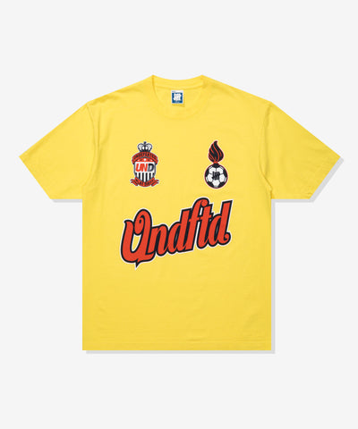 SU26 UNDEFEATED SOCCER S/S TEE - YELLOW