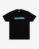 UNDEFEATED HO25 SPIRAL S/S TEE - BLACK