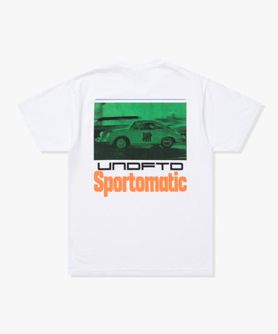 UNDEFEATED SP25 SPORTOMATIC S/S TEE-WHITE