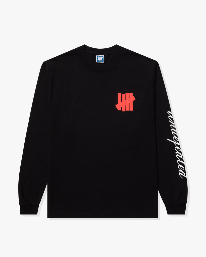 UNDEFEATED SPORTSMAN L/S TEE - BLACK