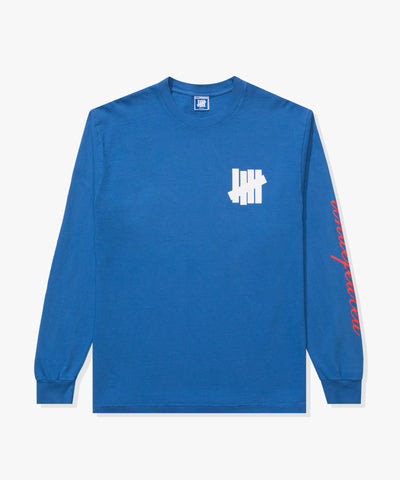 UNDEFEATED SPORTSMAN L/S TEE - ROYAL-BLUE