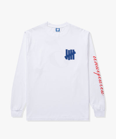 UNDEFEATED SPORTSMAN L/S TEE - WHITE
