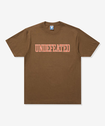 UNDEFEATED STATE S/S TEE - BROWN