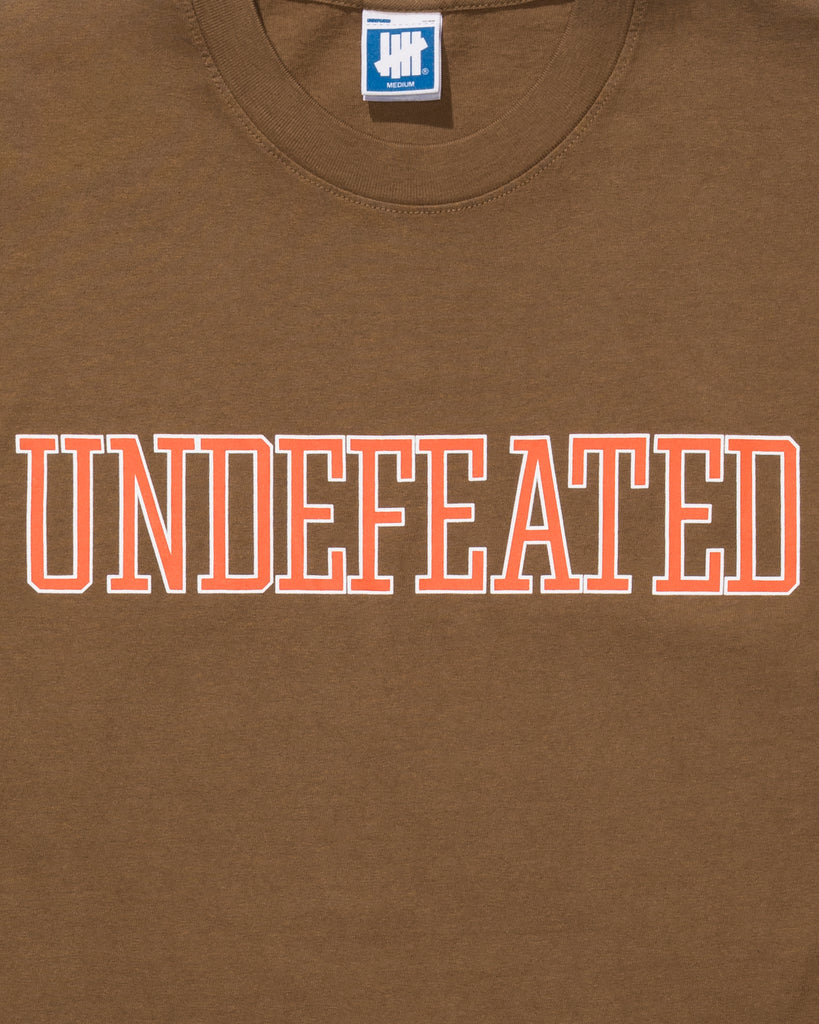 UNDEFEATED STATE S/S TEE - BROWN
