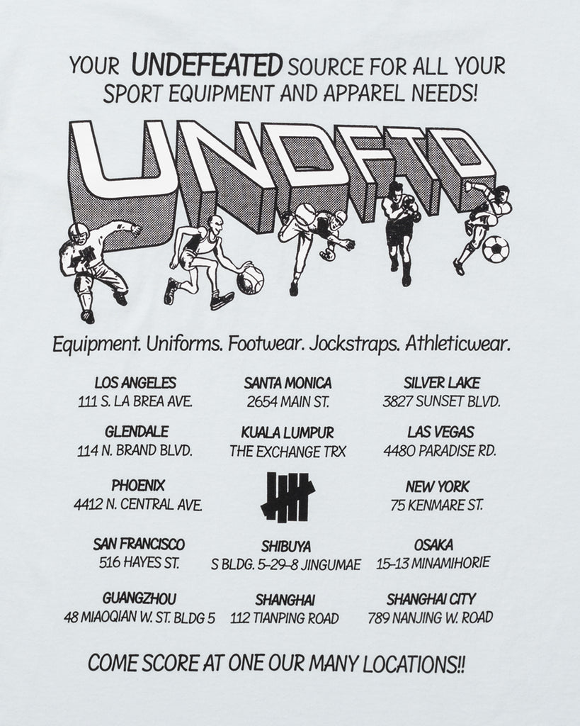 UNDEFEATED TEAM STORE S/S TEE ICE