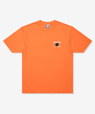 UNDEFEATED SP26 TRADEMARK S/S TEE-ORANGE