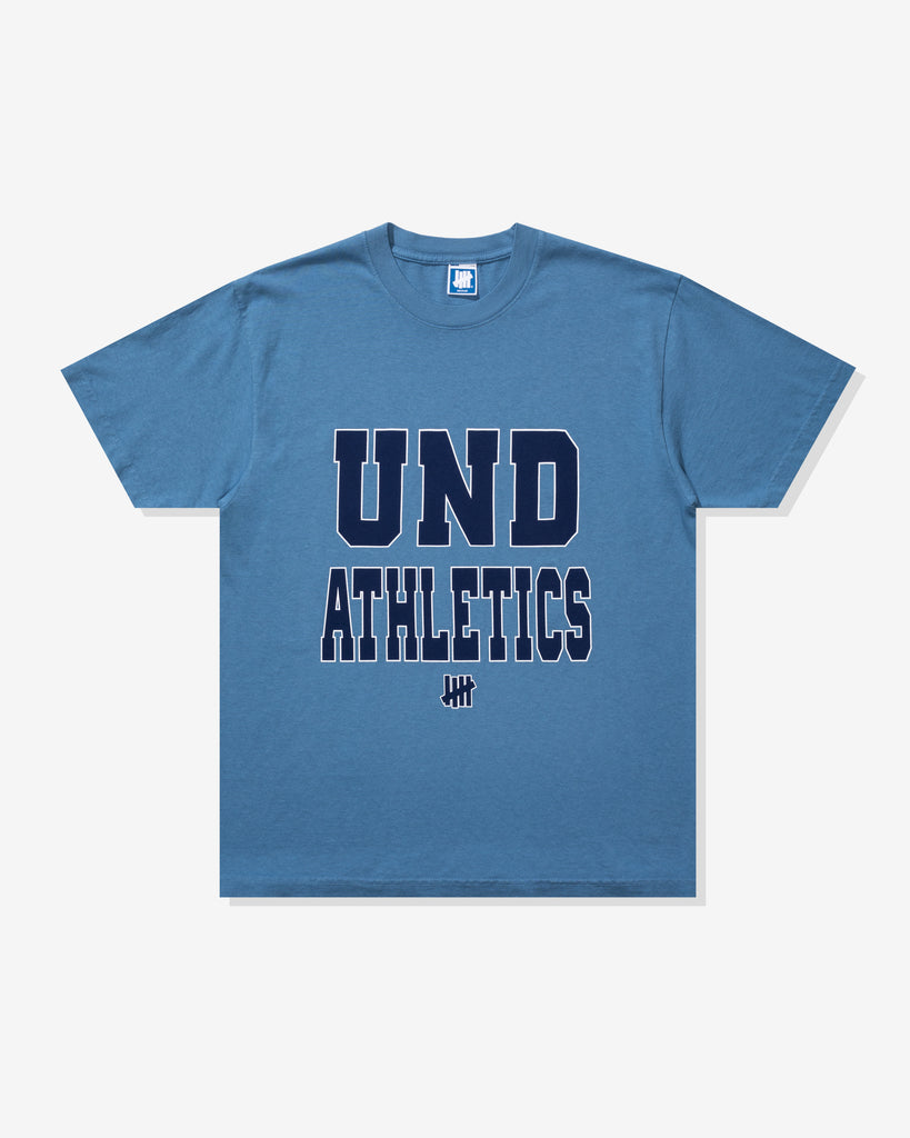 UNDEFEATED UND ATHLETICS S/S TEE CORNFLOWER