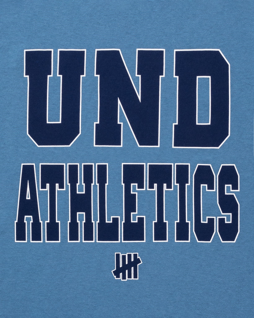 UNDEFEATED UND ATHLETICS S/S TEE CORNFLOWER