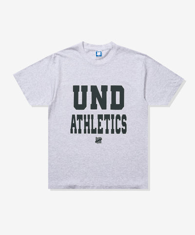 UNDEFEATED UND ATHLETICS S/S TEE HEATHER-GREY