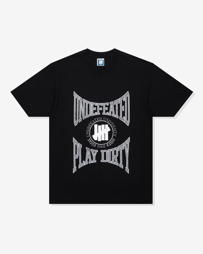 UNDEFEATED SP26 UNIVERSITY S/S TEE-BLACK