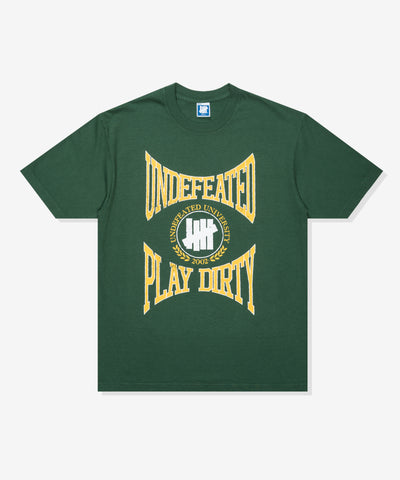 UNDEFEATED SP26 UNIVERSITY S/S TEE-FOREST GREEN