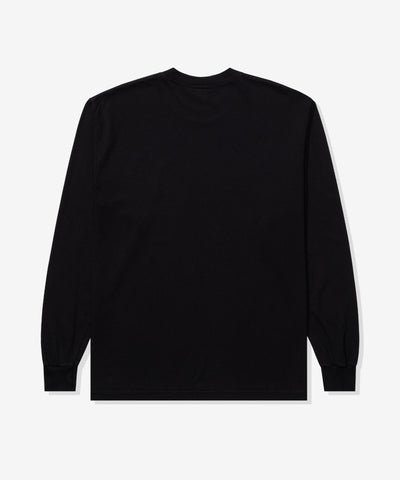 UNDEFEATED SP25 VARSITY L/S TEE-BLACK