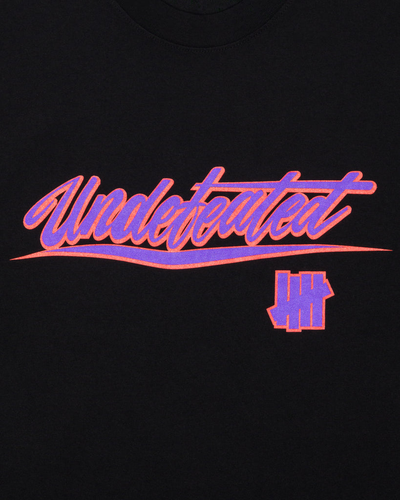 UNDEFEATED SP26 WARP S/S TEE-BLACK