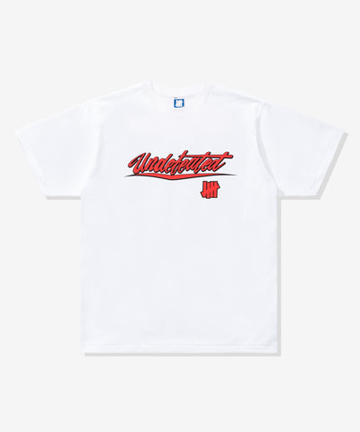 UNDEFEATED SP26 WARP S/S TEE-WHITE
