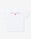 UNDEFEATED SP26 WARP S/S TEE-WHITE