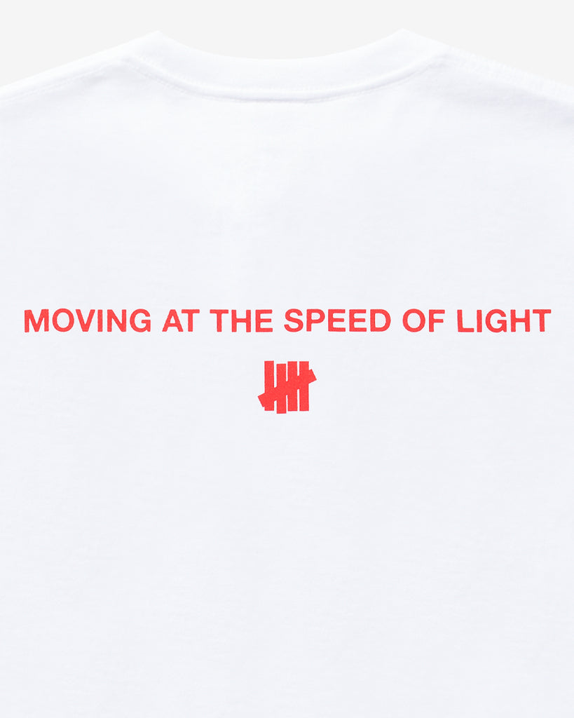 UNDEFEATED SP26 WARP S/S TEE-WHITE