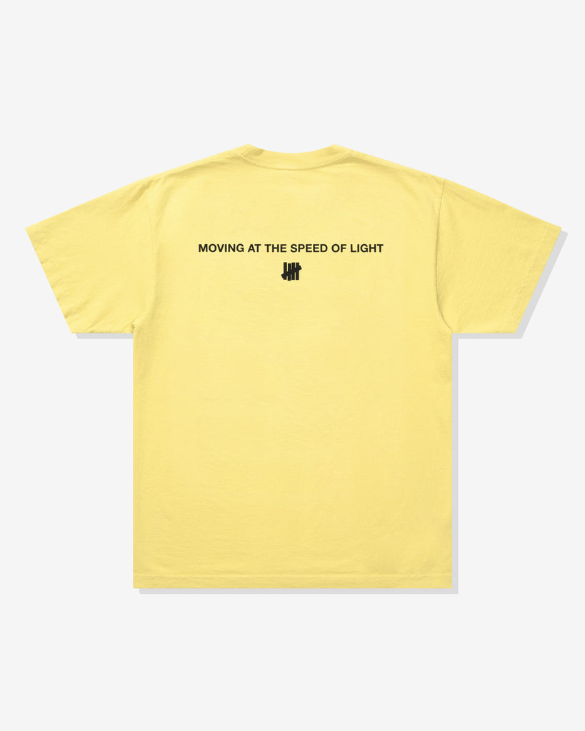 UNDEFEATED SP26 WARP S/S TEE-YELLOW