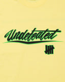 UNDEFEATED SP26 WARP S/S TEE-YELLOW