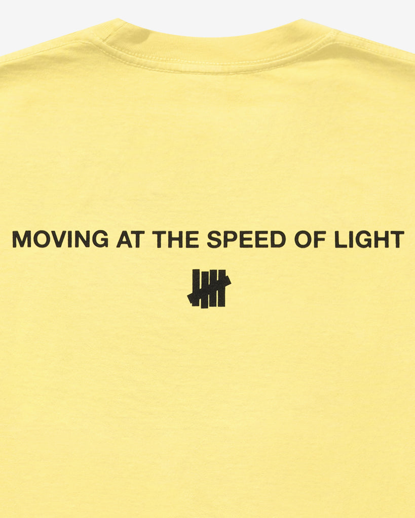 UNDEFEATED SP26 WARP S/S TEE-YELLOW