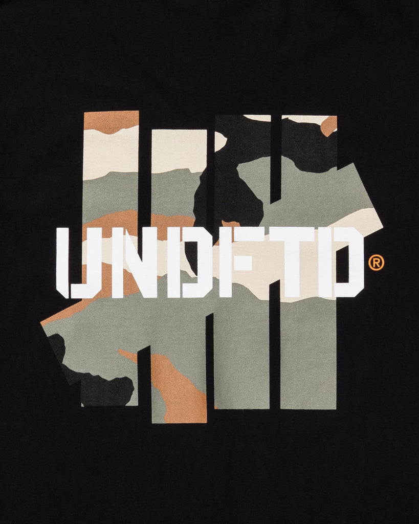 UNDEFEATED WOODLAND ICON S/S TEE BLACK