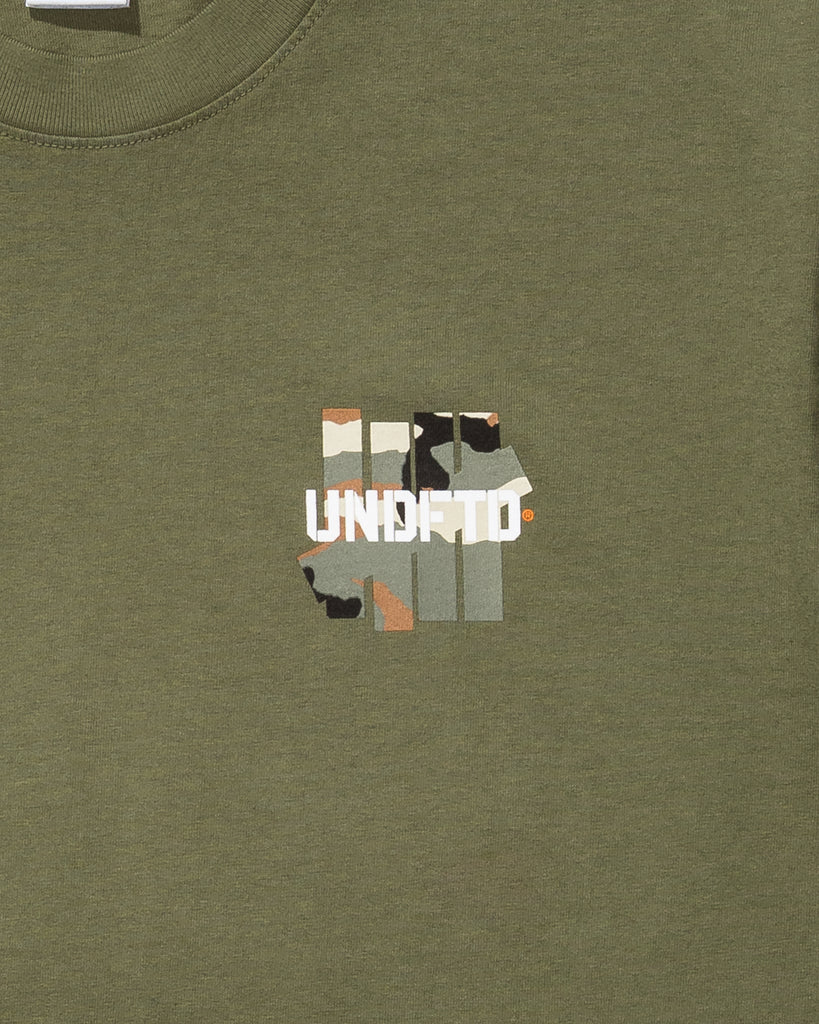 UNDEFEATED WOODLAND ICON S/S TEE OLIVE