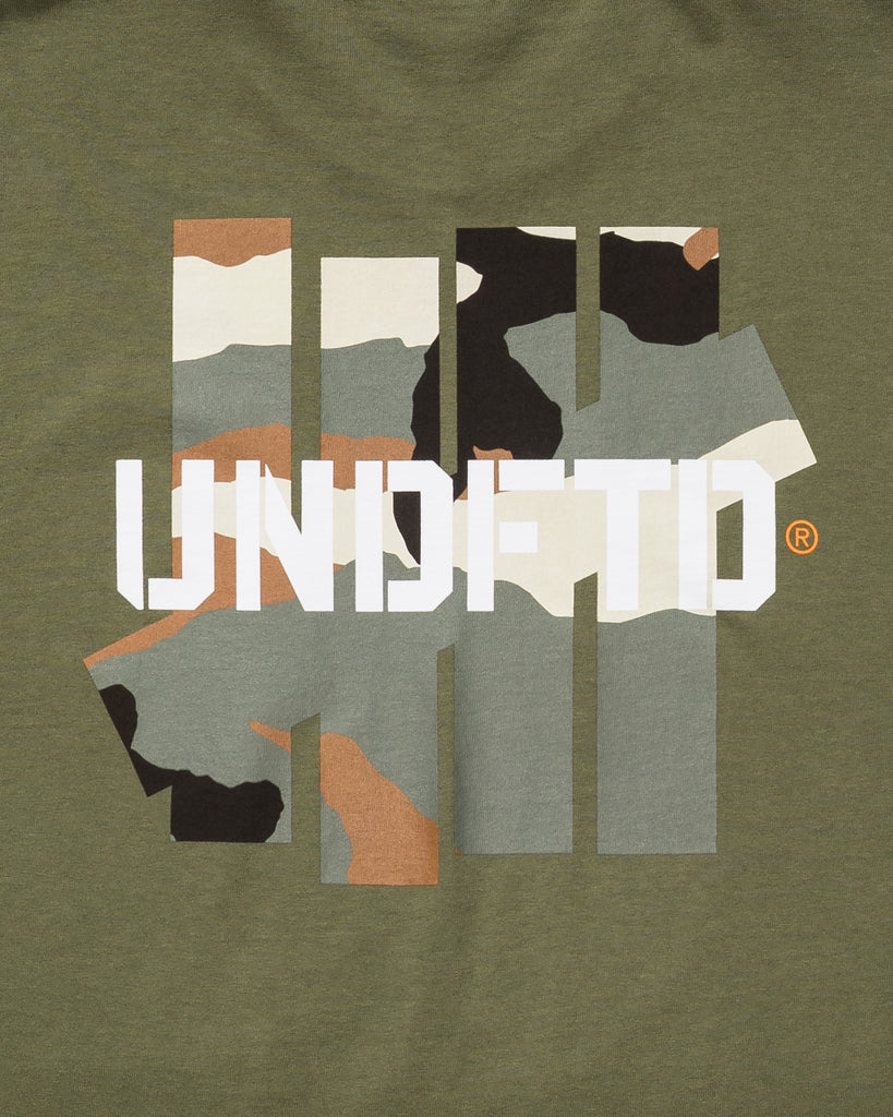 UNDEFEATED WOODLAND ICON S/S TEE OLIVE