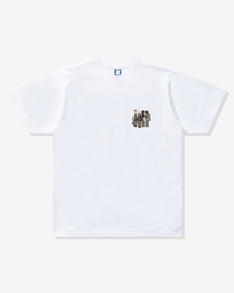 UNDEFEATED WOODLAND ICON S/S TEE WHITE