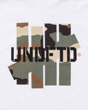 UNDEFEATED WOODLAND ICON S/S TEE WHITE