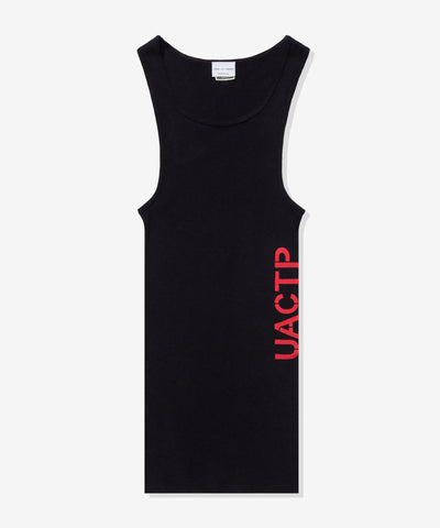 UACTP X GARDAR EIDE EINARSSON STENCIL RIB TANK BLACK