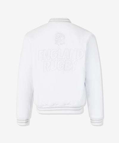 UNDEFEATED SP26 X CASTORE X RFU BOMBER JACKET - WHITE