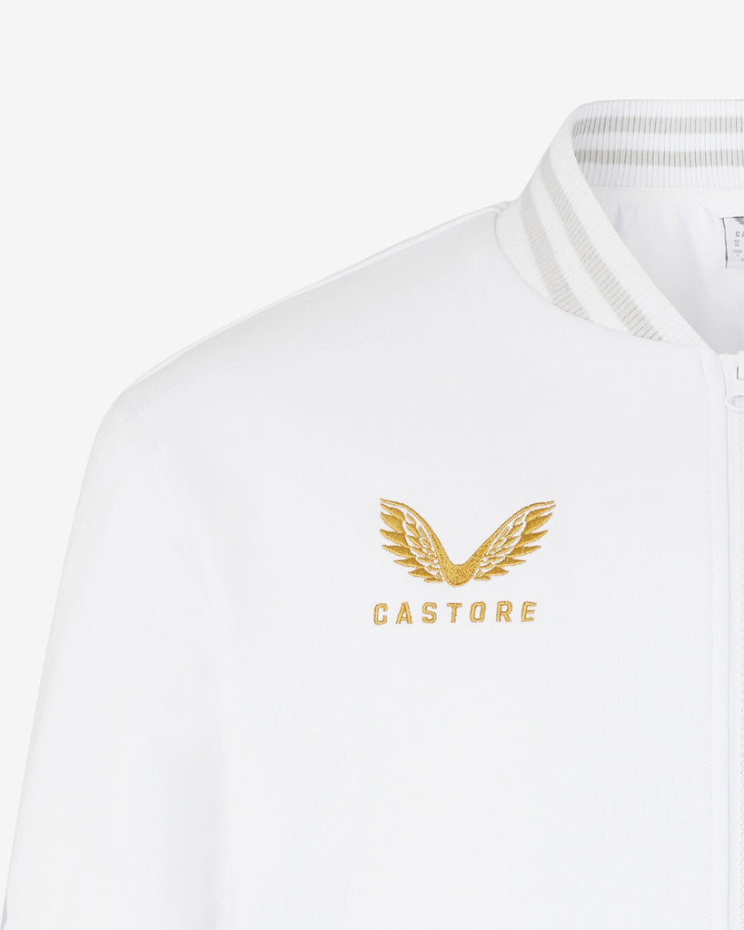 UNDEFEATED SP26 X CASTORE X RFU BOMBER JACKET - WHITE