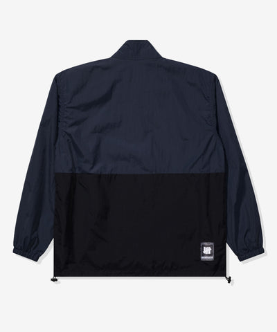 UNDEFEATED SP25 2-TONE TRACK JACKET-NAVY-BLACK