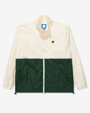 UNDEFEATED 2-TONE TRACK JACKET IVORY-EVERGREEN