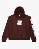 FA26 UNDEFEATED APPLIQUE PULLOVER HOOD - BROWN