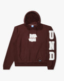 FA26 UNDEFEATED APPLIQUE PULLOVER HOOD - BROWN
