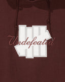 FA26 UNDEFEATED APPLIQUE PULLOVER HOOD - BROWN