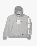 FA26 UNDEFEATED APPLIQUE PULLOVER HOOD - HEATHER GREY