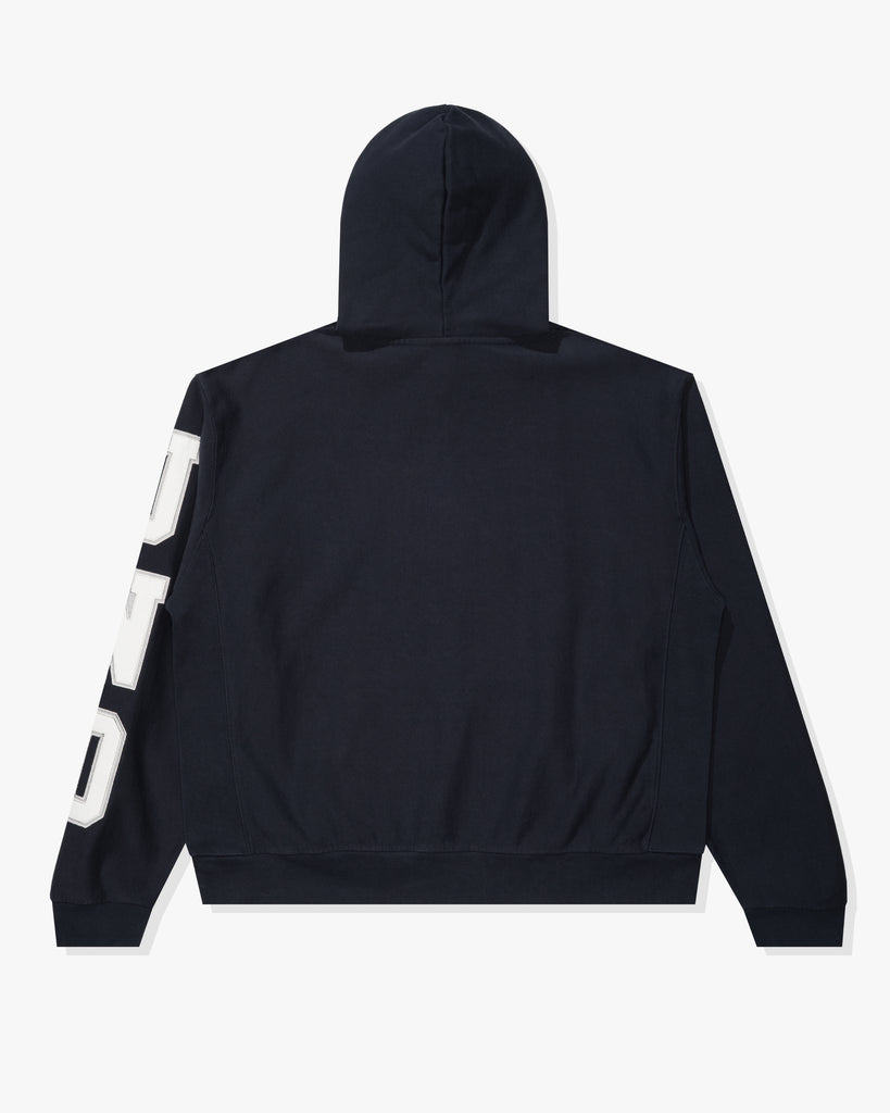 FA26 UNDEFEATED APPLIQUE PULLOVER HOOD - NAVY