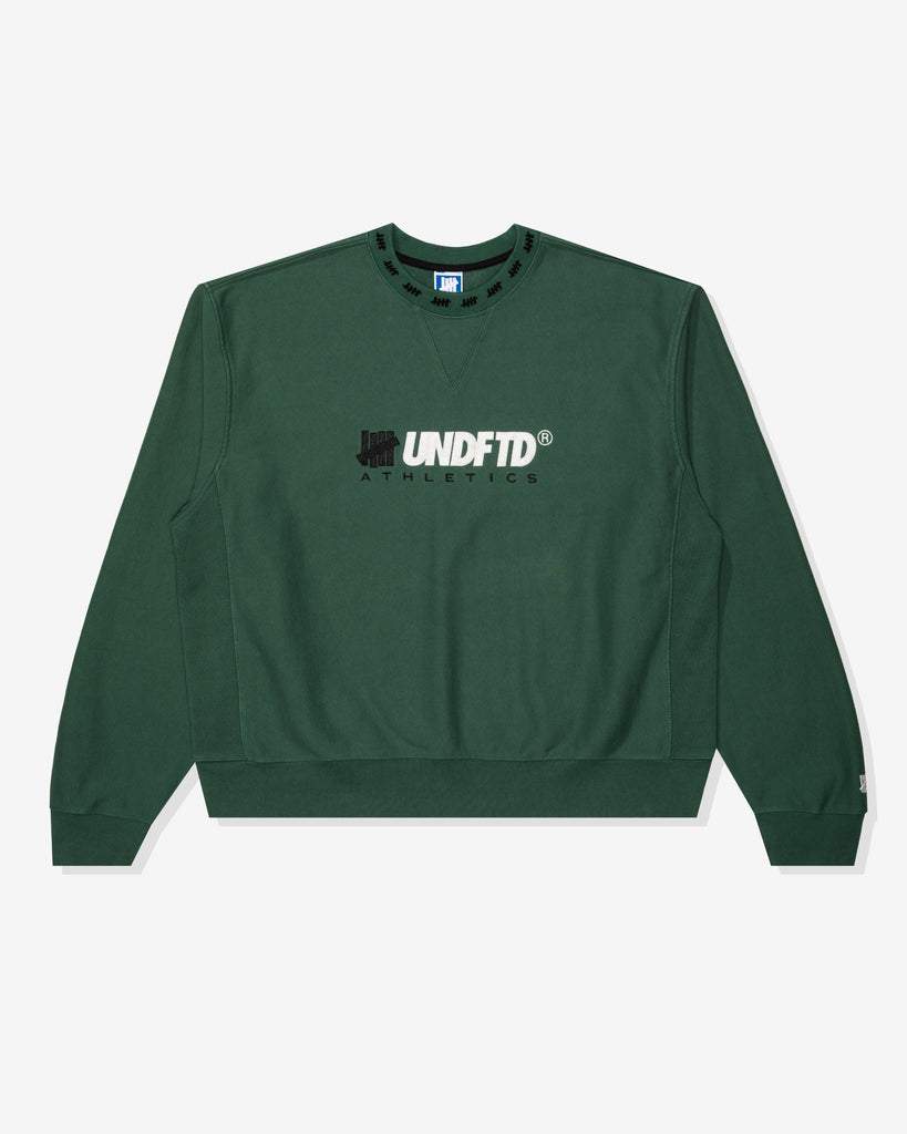 FA26 UNDEFEATED ATHLETICS CREWNECK - HUNTER GREEN
