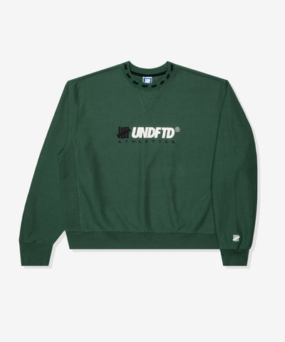 FA26 UNDEFEATED ATHLETICS CREWNECK - HUNTER GREEN