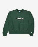 FA26 UNDEFEATED ATHLETICS CREWNECK - HUNTER GREEN
