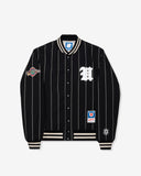 UNDEFEATED SP26 BASEBALL JACKET - BLACK