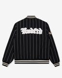 UNDEFEATED SP26 BASEBALL JACKET - BLACK